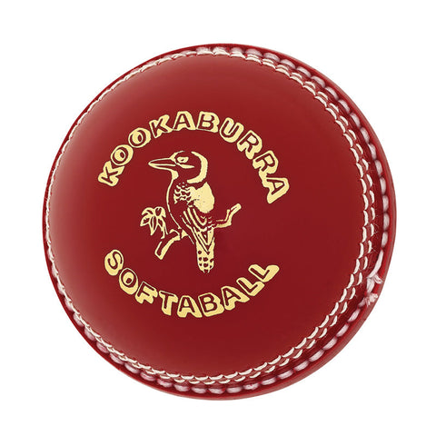 KOOKABURRA SOFTABALL PLASTIC CRICKET BALLS WHITE