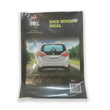 BIG BASH LEAGUE BBL BACK WINDOW DECAL