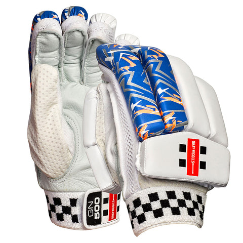 GRAY-NICOLLS 500 BLUE BATTING GLOVES 25