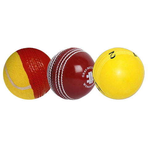 GRAY-NICOLLS GN SKILL 3 PACK SWING/SPIN/WONDERBALL