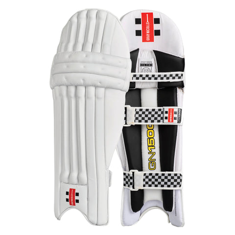 GRAY-NICOLLS 1500 CRICKET BATTING PADS (YELLOW/BLACK)