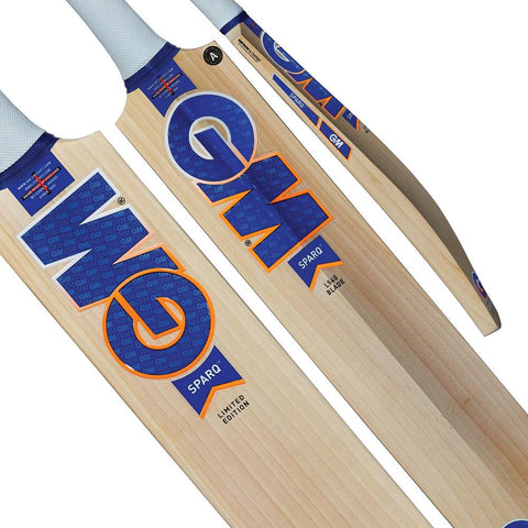 GUNN & MOORE SPARQ L540 404 ENGLISH WILLOW CRICKET BAT JUNIOR