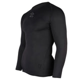 SHREY BASELAYER LONG SLEEVE TOP BLACK